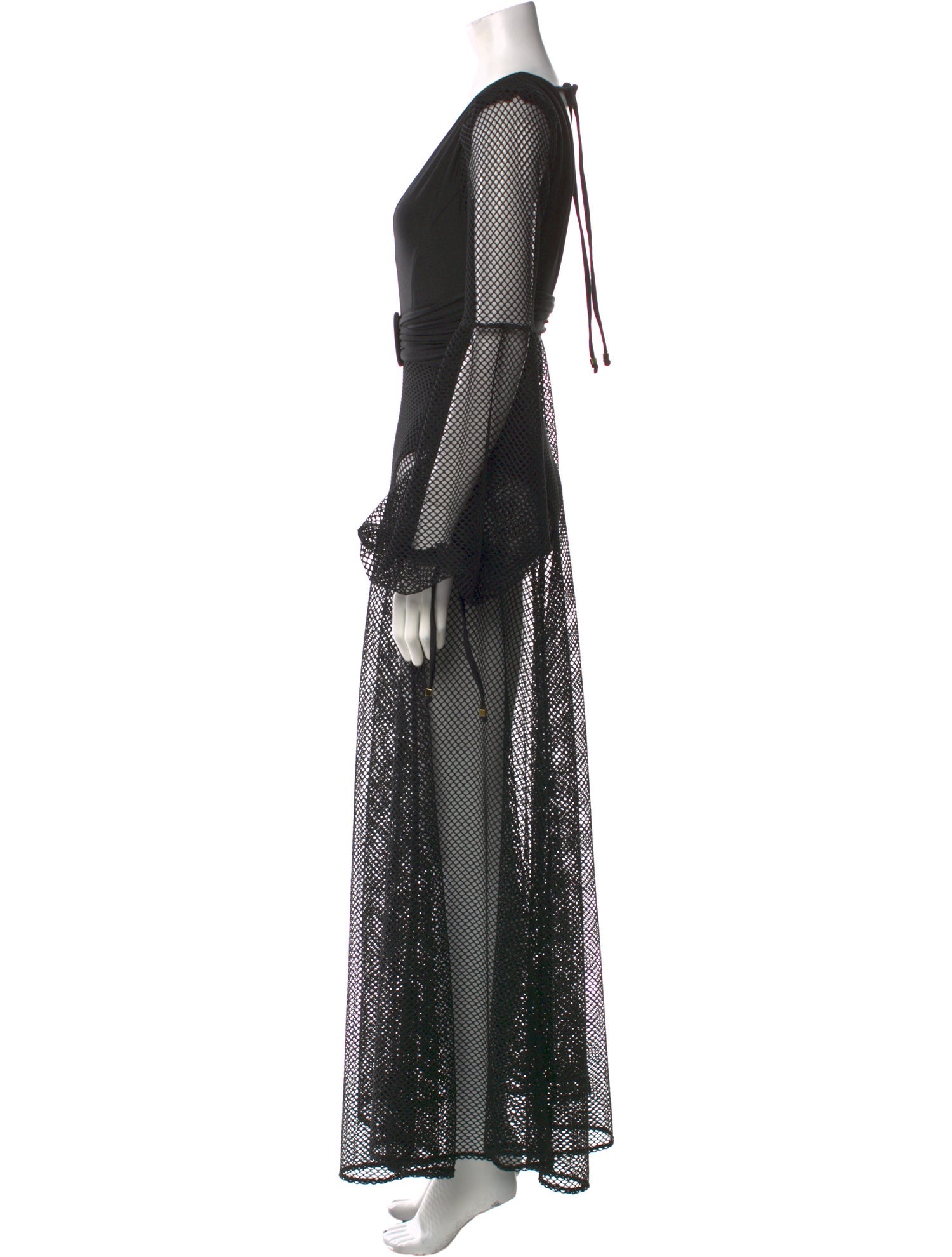 PatBO V-Neck Long Dress