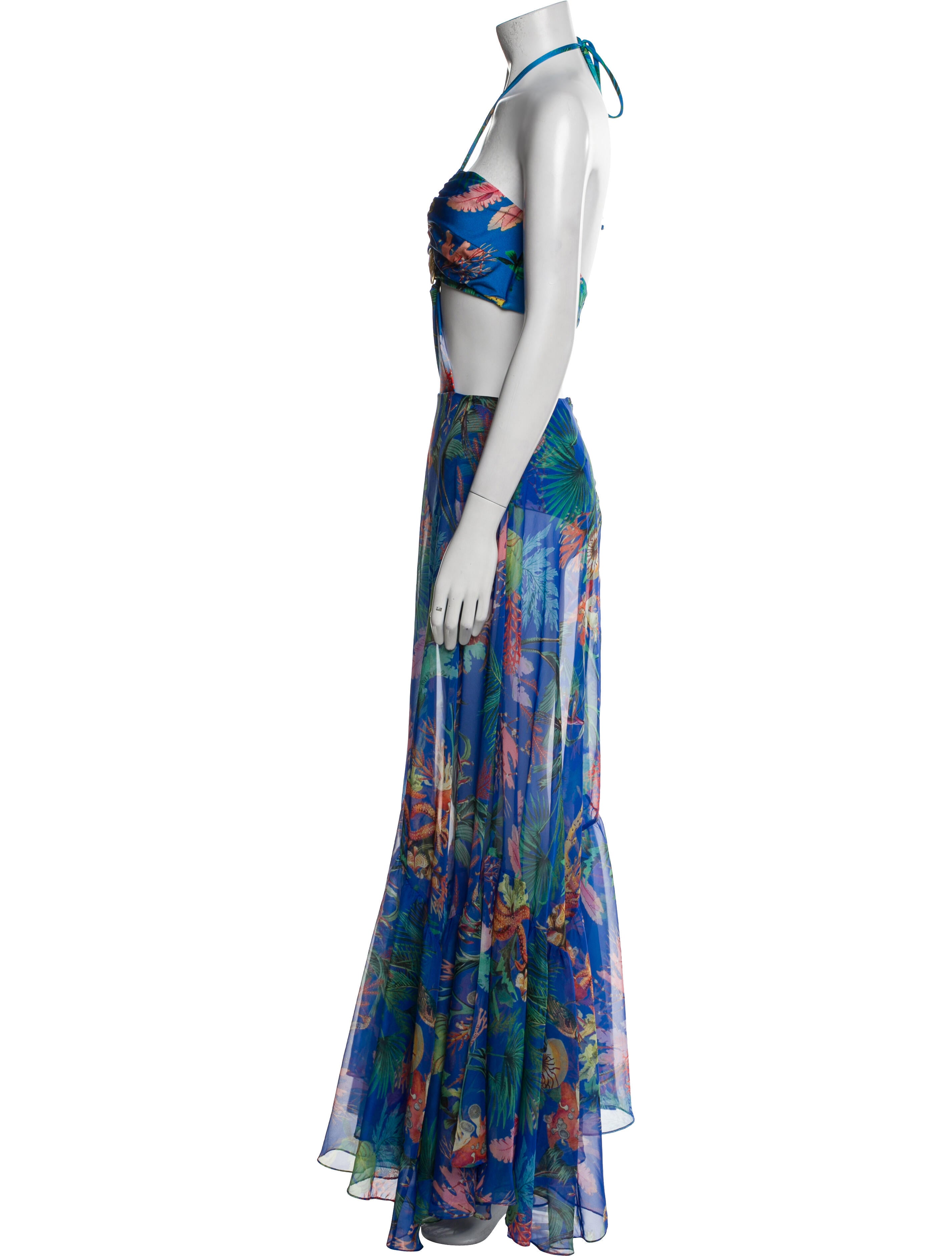 PatBO Printed Midi Length Dress