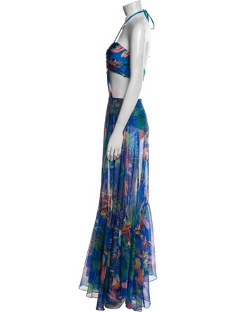 PatBO Printed Midi Length Dress