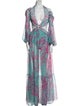 PatBO Printed Long Dress