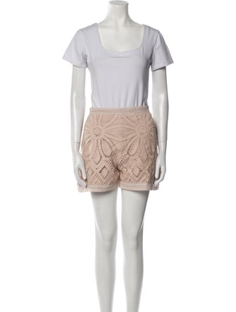 PatBO Lace Pattern Short Set