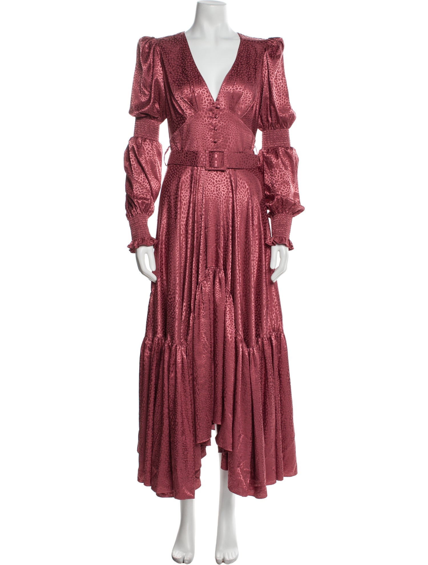 PatBO V-Neck Long Dress