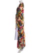 PatBO Printed Long Dress