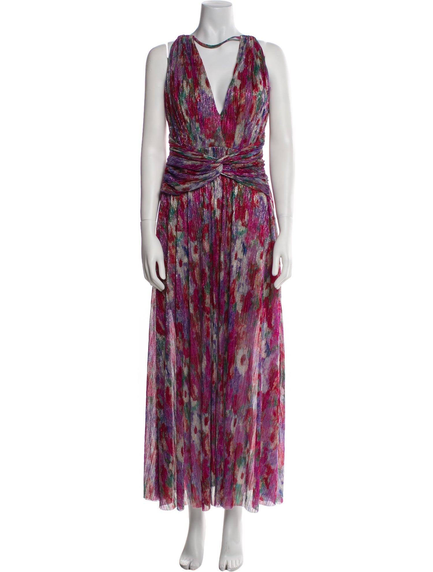 PatBO Printed Long Dress