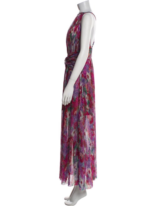 PatBO Printed Long Dress