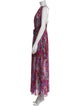 PatBO Printed Long Dress