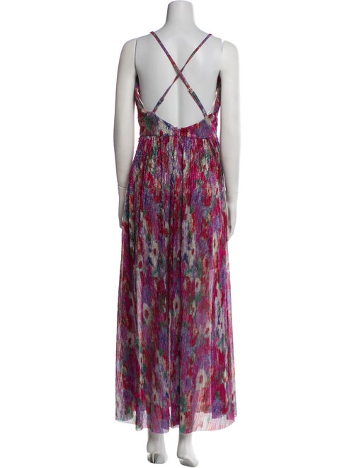 PatBO Printed Long Dress