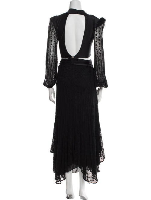 PatBO V-Neck Long Dress