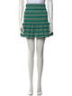 PatBO Striped Mini Skirt