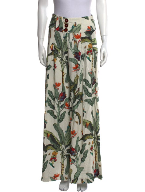 PatBO Printed Wide Leg Pants