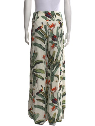 PatBO Printed Wide Leg Pants