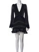 PatBO V-Neck Mini Dress