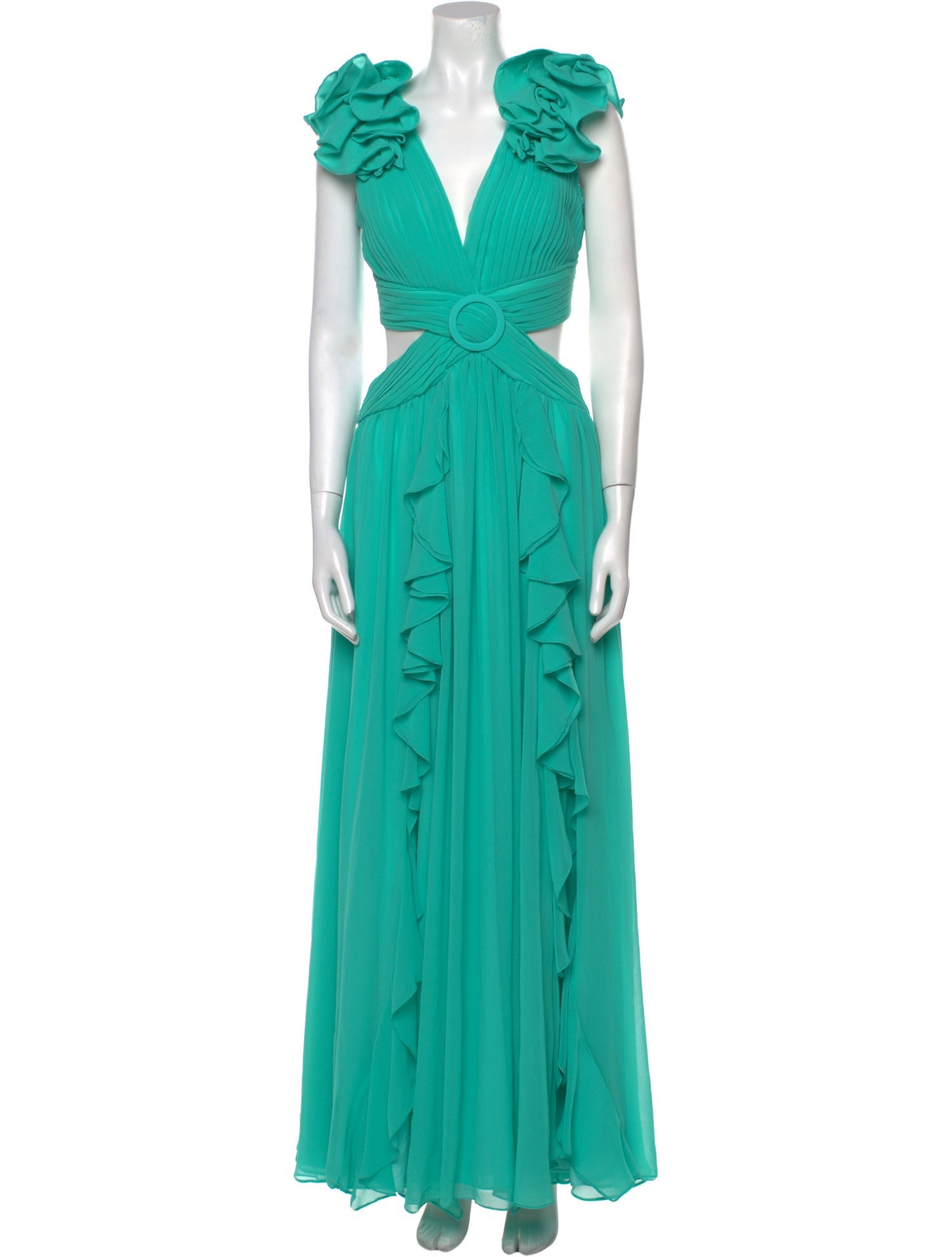 PatBO V-Neck Long Dress