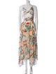 PatBO Printed Long Dress