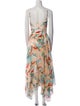 PatBO Printed Long Dress