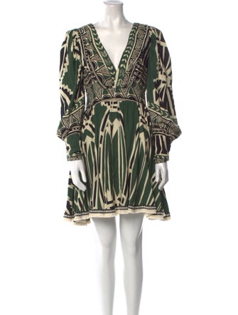 PatBO Printed Mini Dress