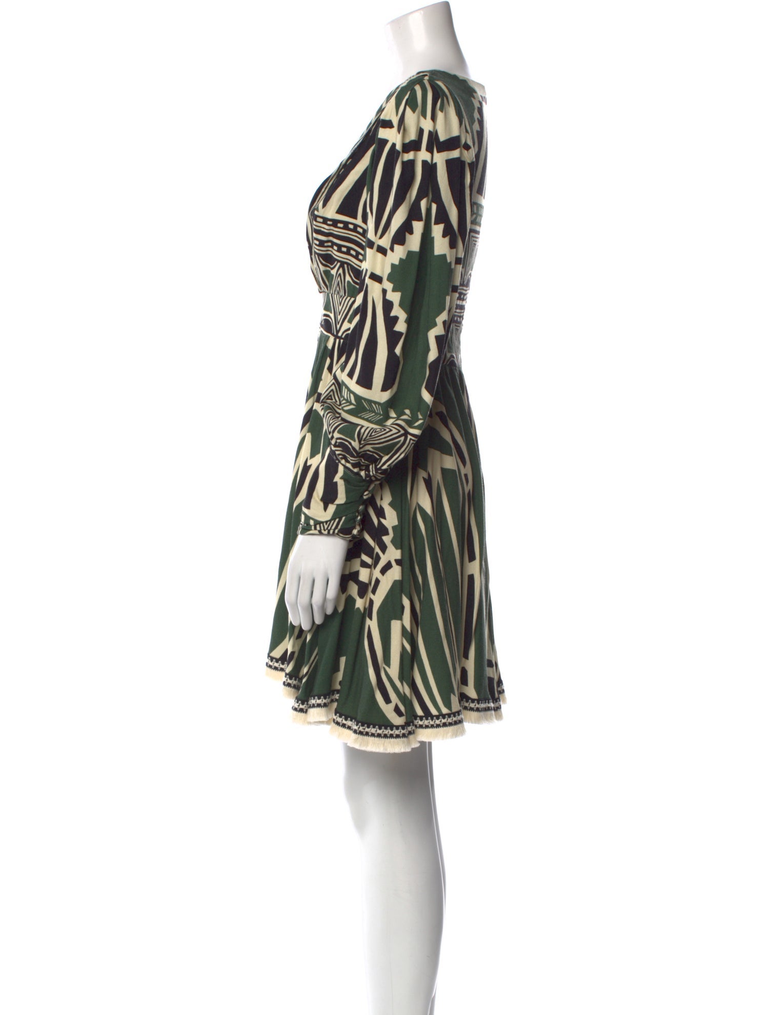 PatBO Printed Mini Dress