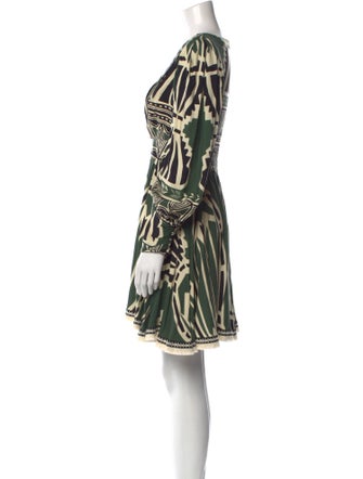 PatBO Printed Mini Dress