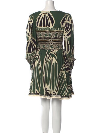 PatBO Printed Mini Dress