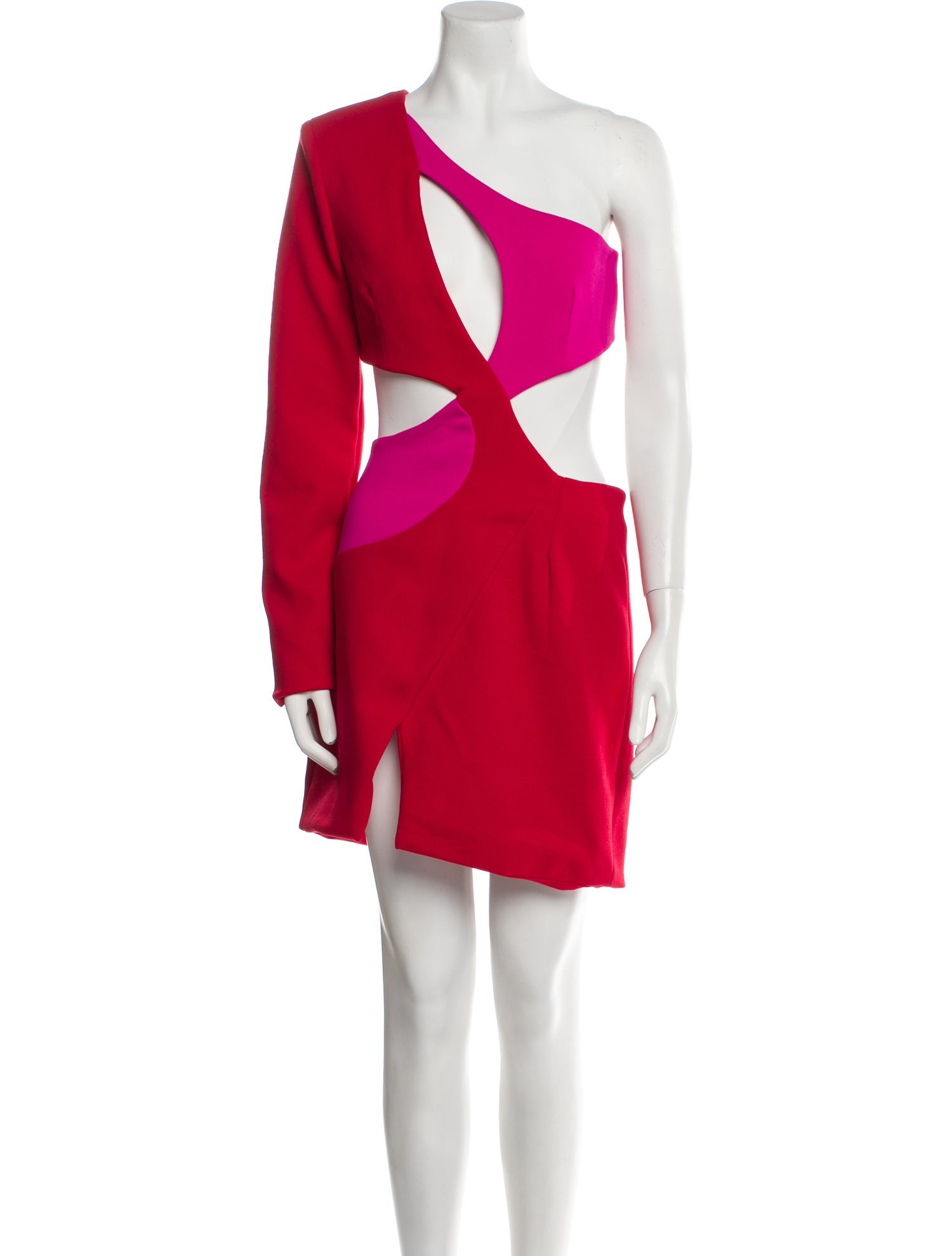 PatBO One-Shoulder Mini Dress