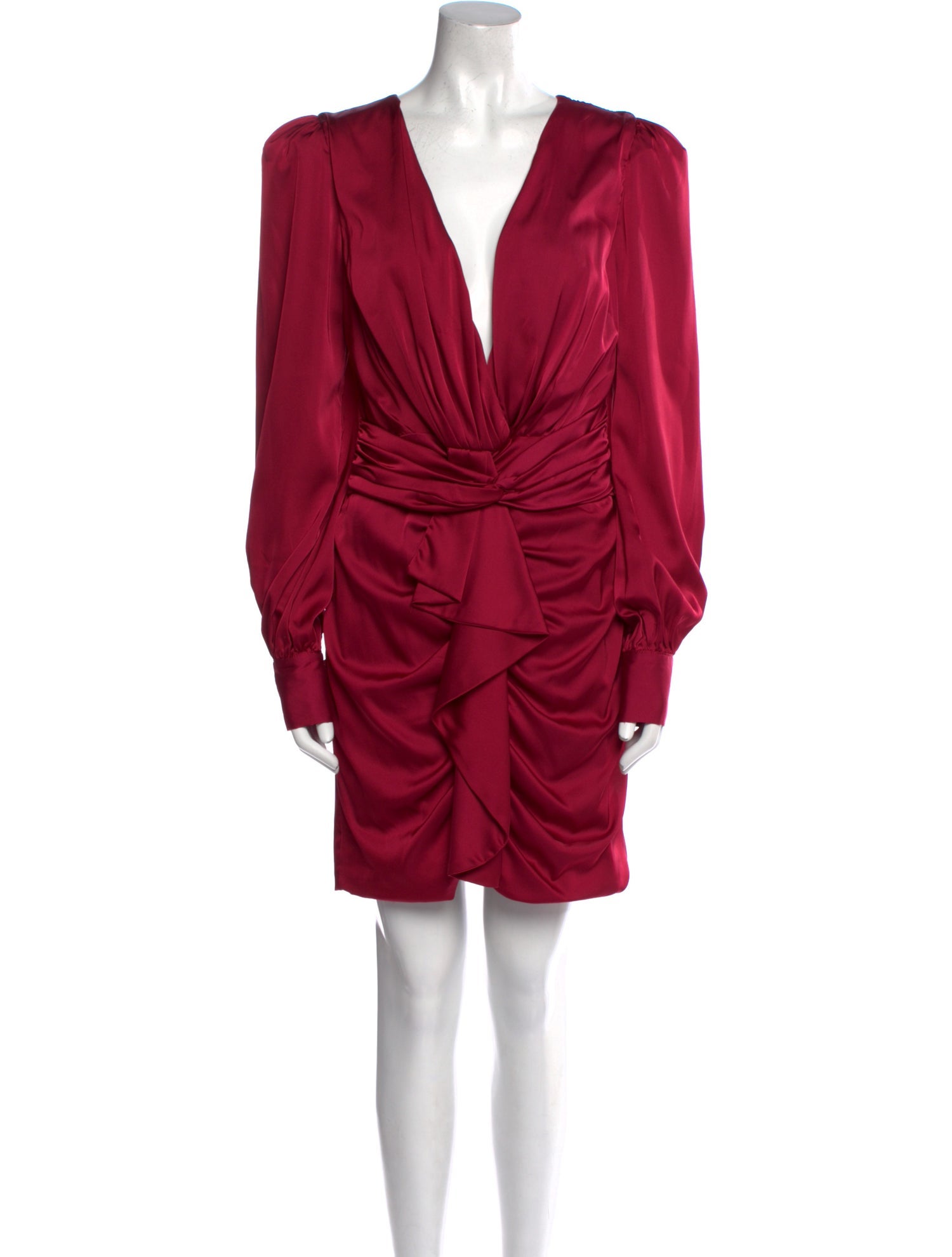 PatBO V-Neck Mini Dress