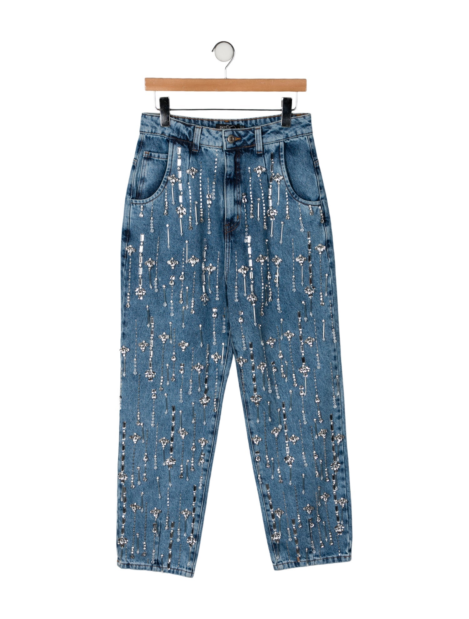 PatBO High-Rise Straight Leg Jeans w/ Tags