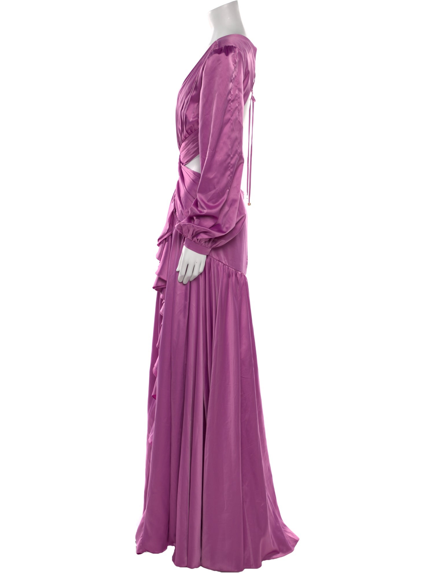 PatBO V-Neck Long Dress