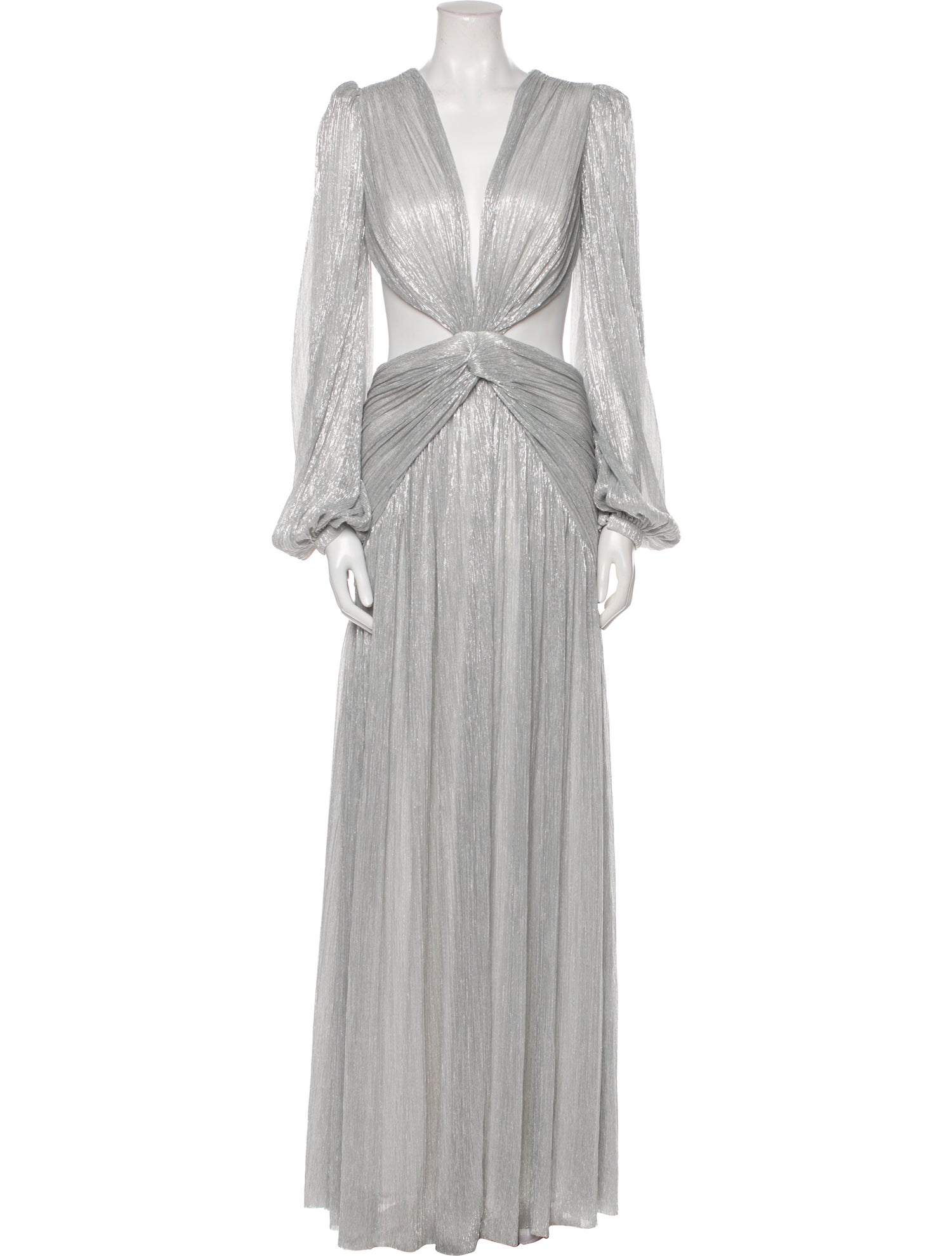 PatBO V-Neck Long Dress