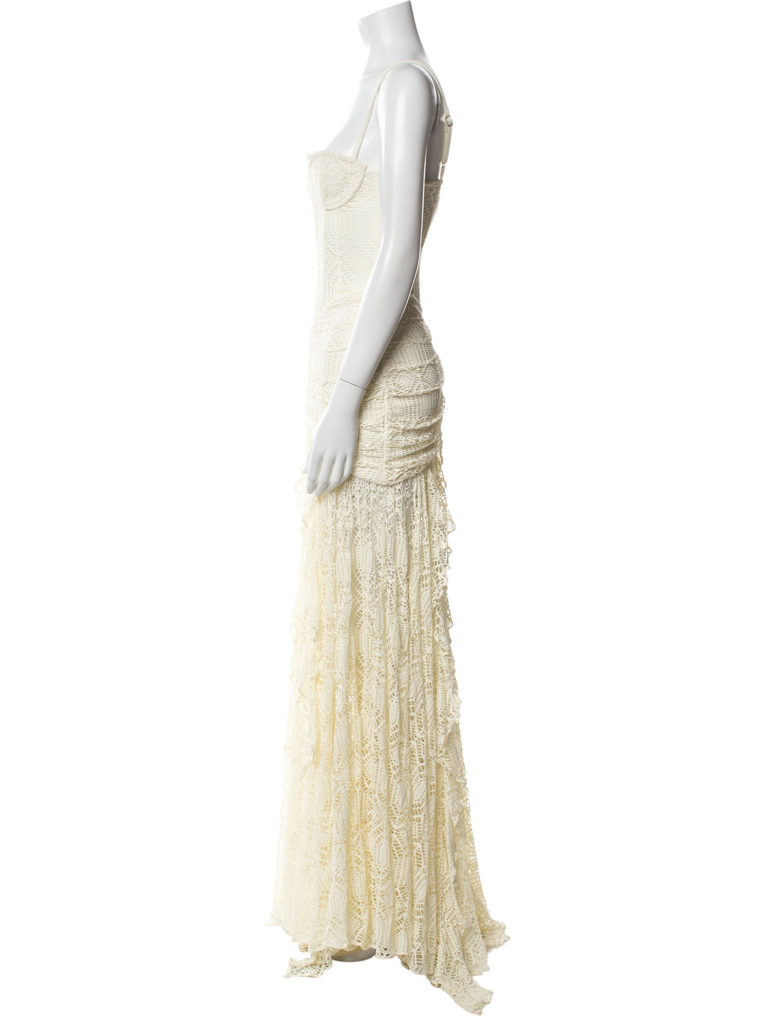 PatBO Lace Pattern Long Dress w/ Tags