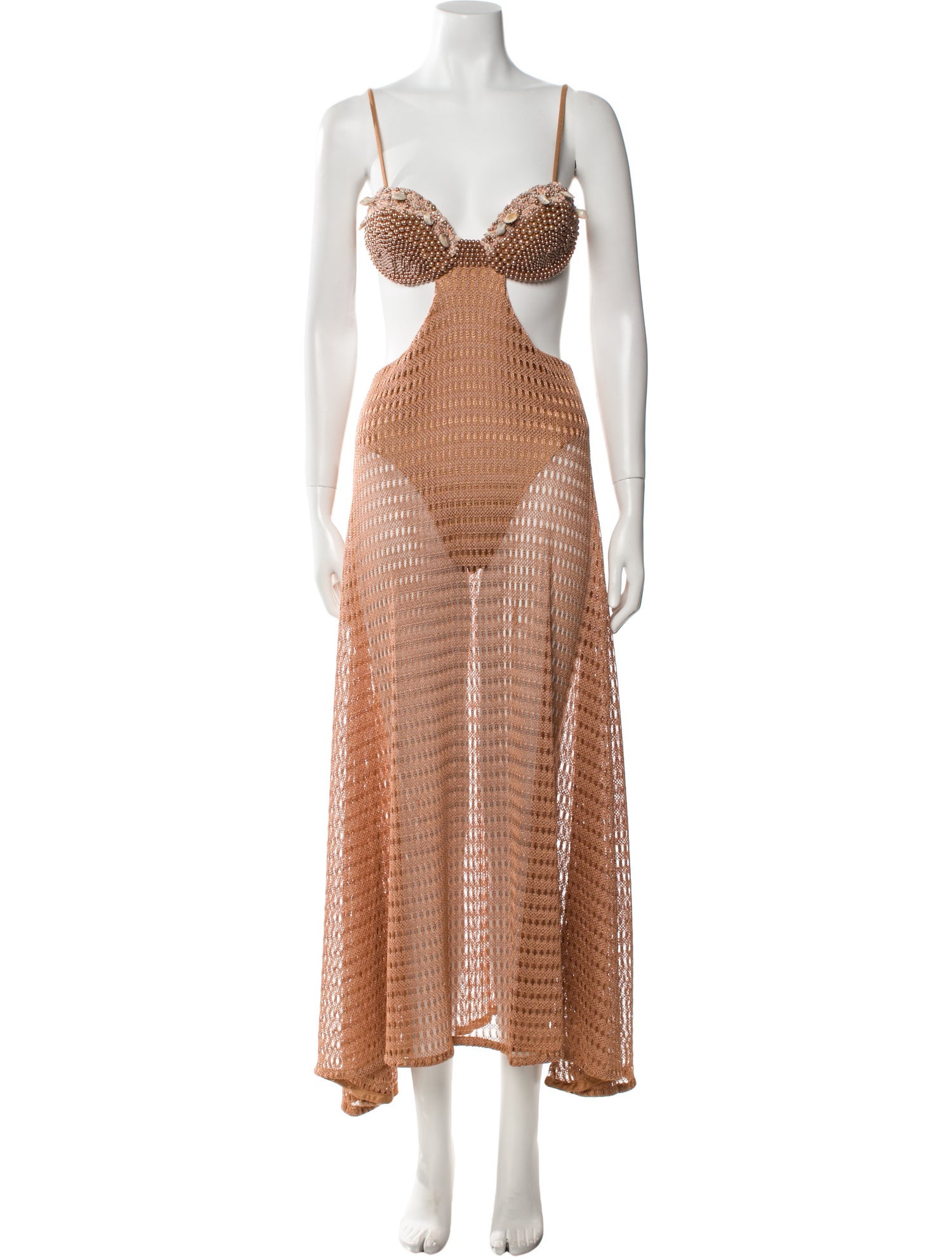 PatBO Printed Midi Length Dress