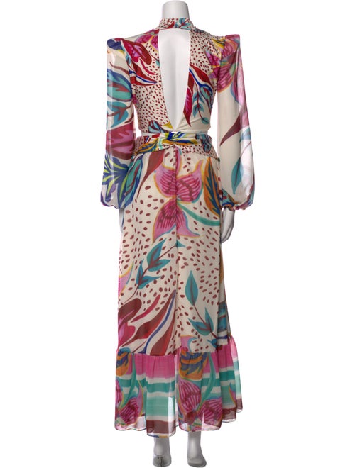 PatBO Printed Long Dress