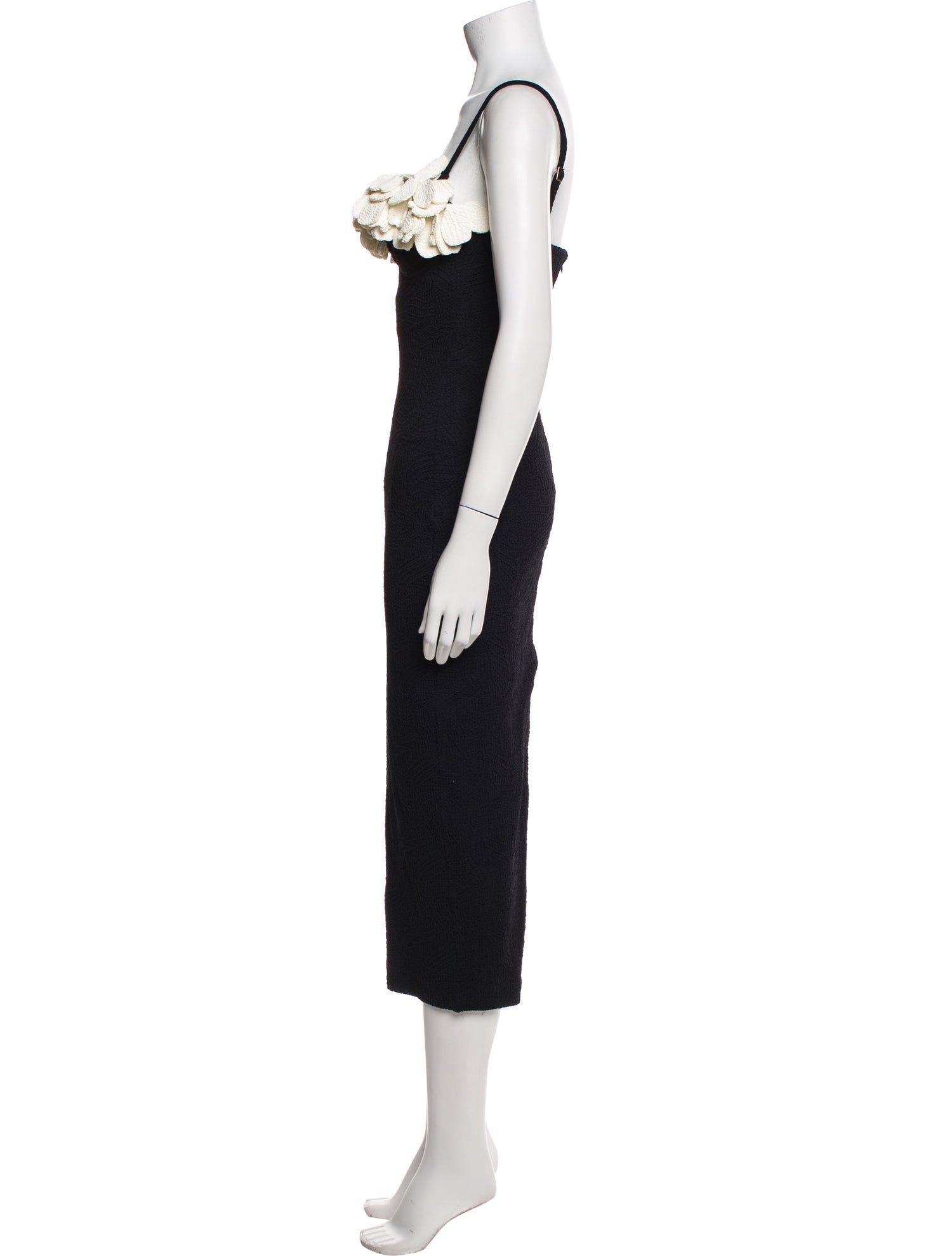 PatBO Square Neckline Midi Length Dress w/ Tags