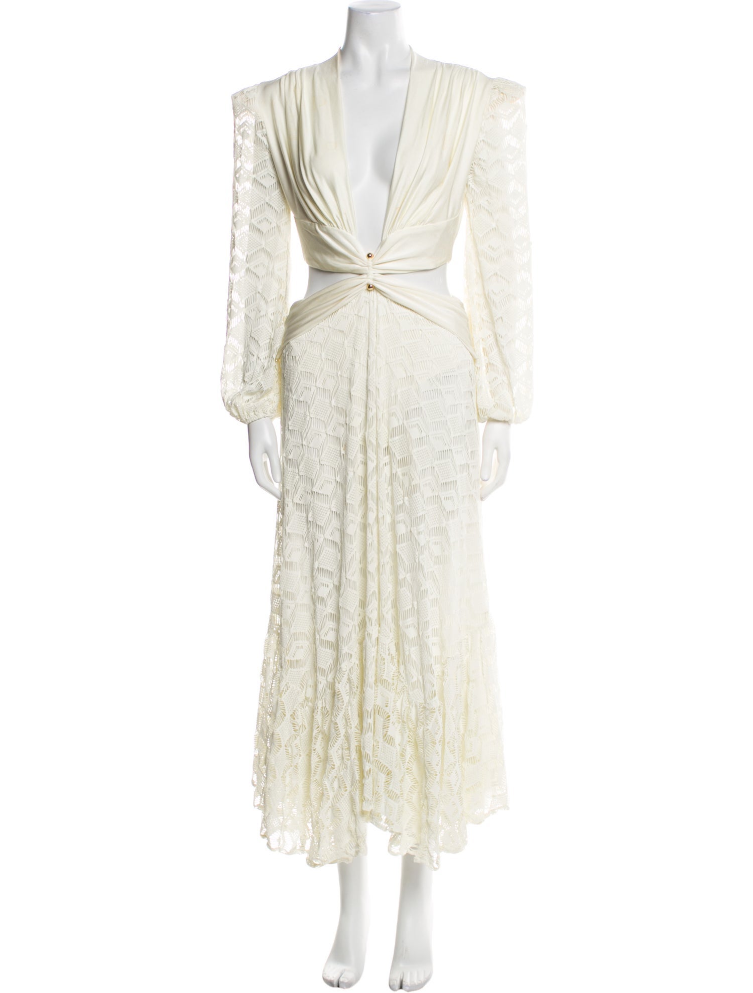 PatBO Lace Long Dress