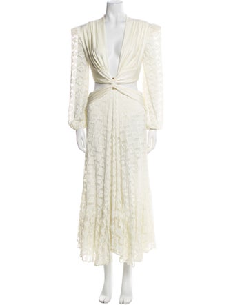 PatBO Lace Long Dress