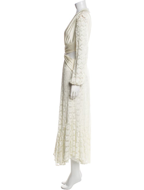 PatBO Lace Long Dress