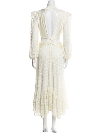 PatBO Lace Long Dress