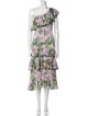 PatBO Floral Print Long Dress