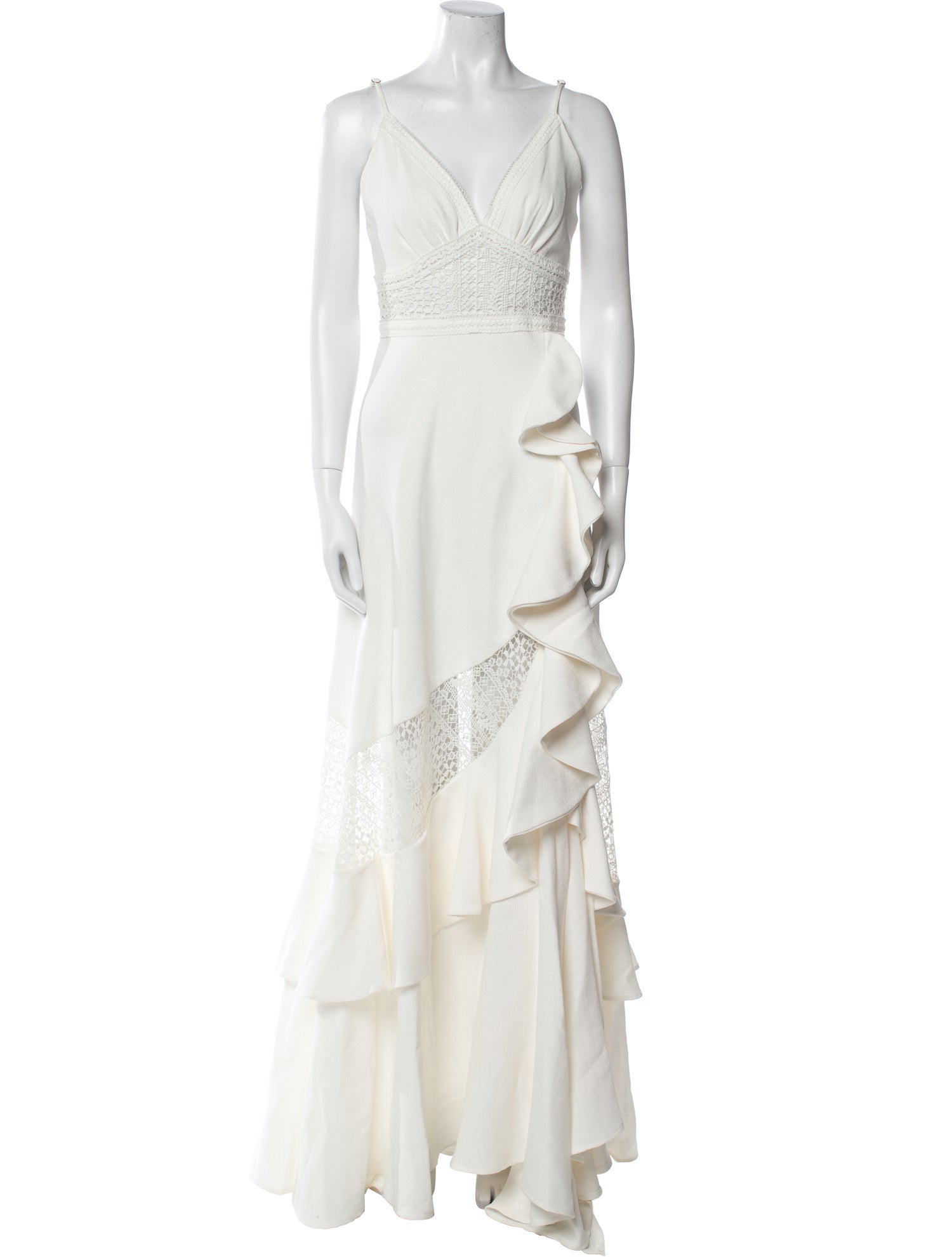 PatBO V-Neck Long Dress