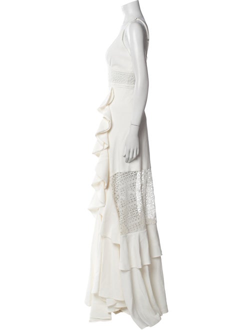 PatBO V-Neck Long Dress