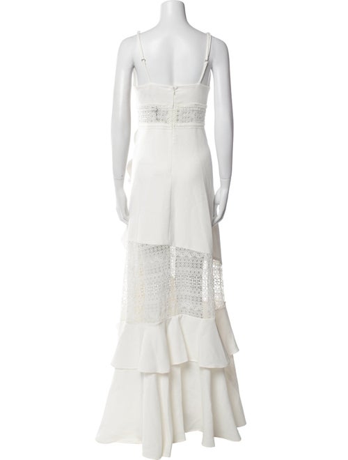 PatBO V-Neck Long Dress