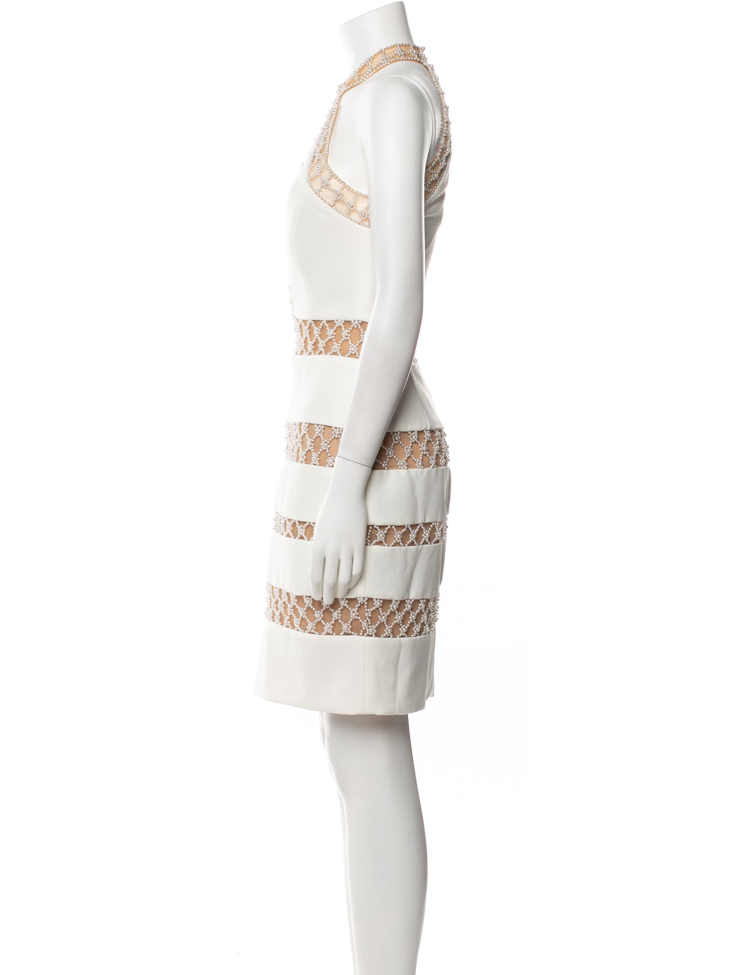 PatBO Striped Knee-Length Dress