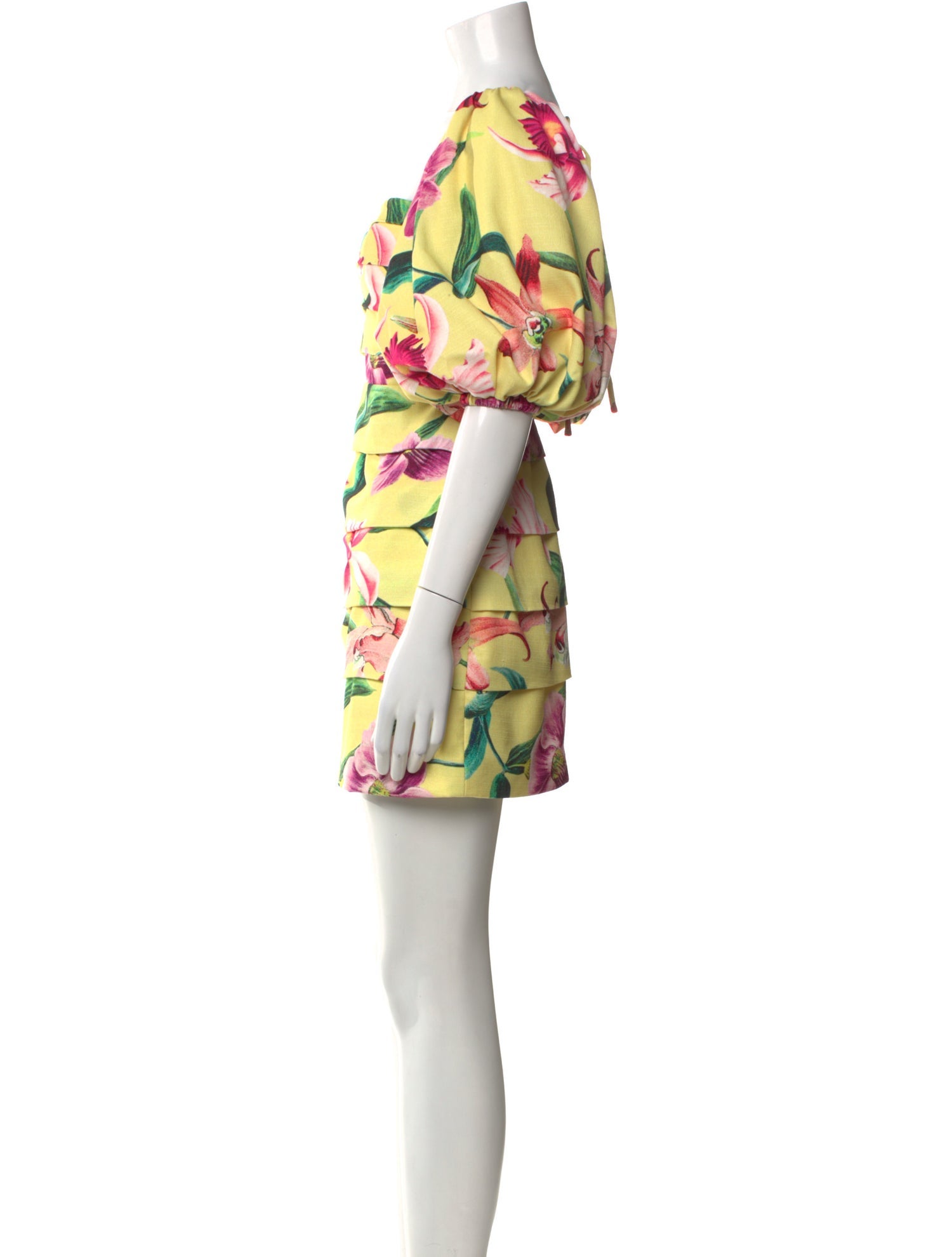 PatBO Printed Mini Dress