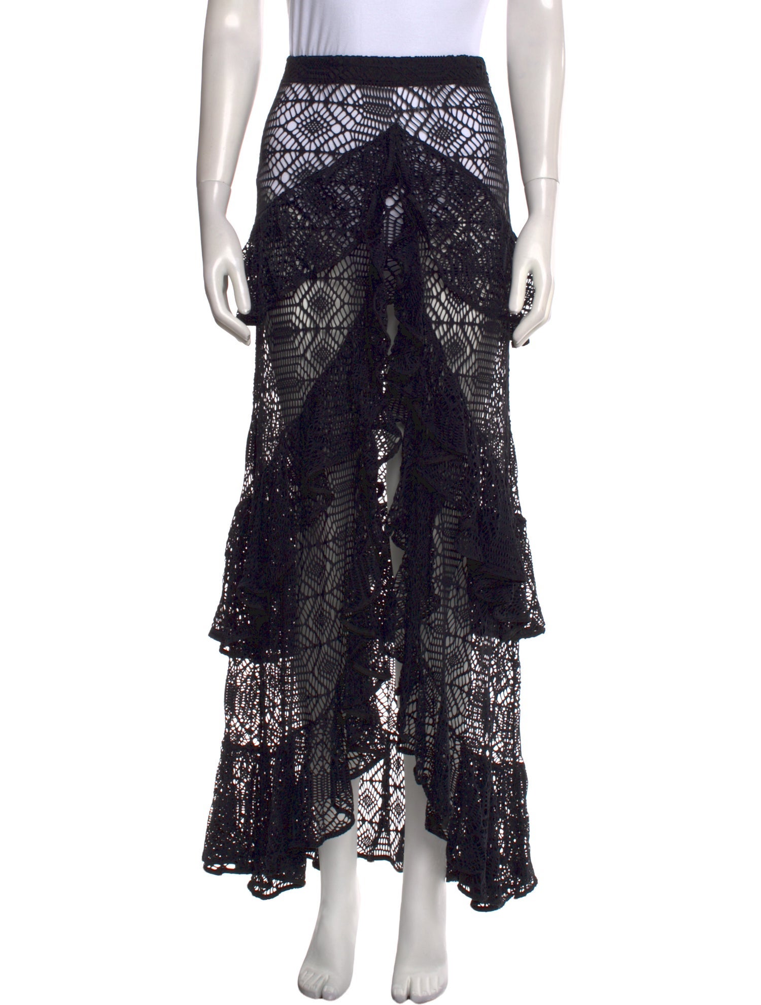 PatBO Lace Pattern Long Skirt