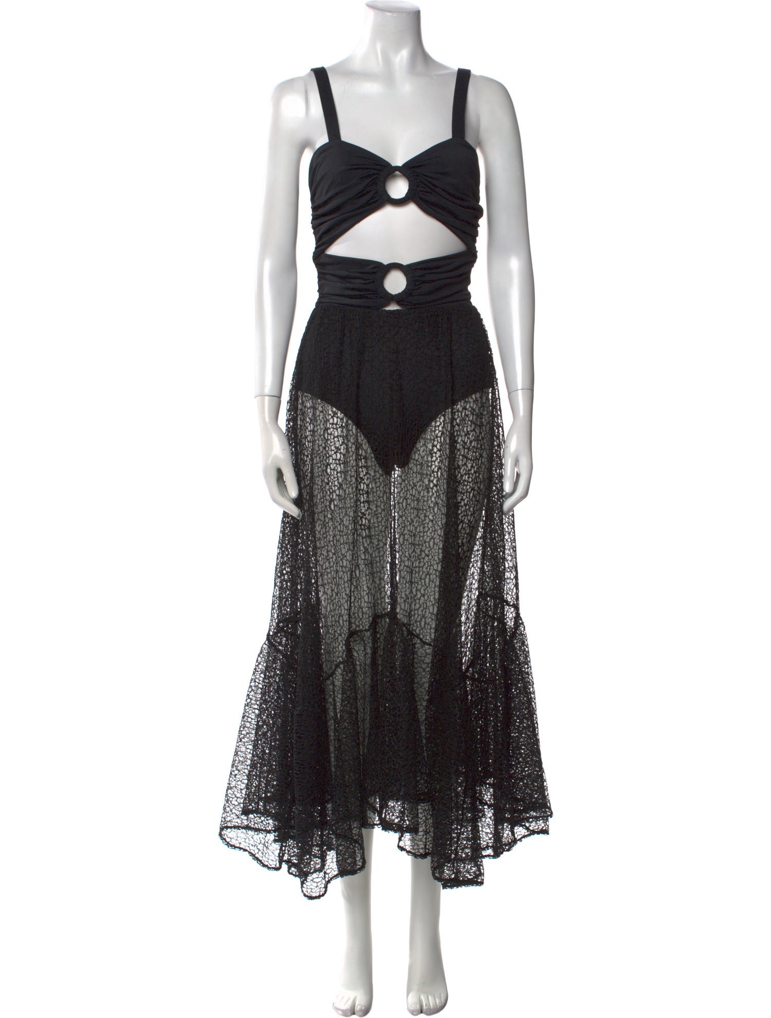 PatBO Lace Pattern Long Dress w/ Tags