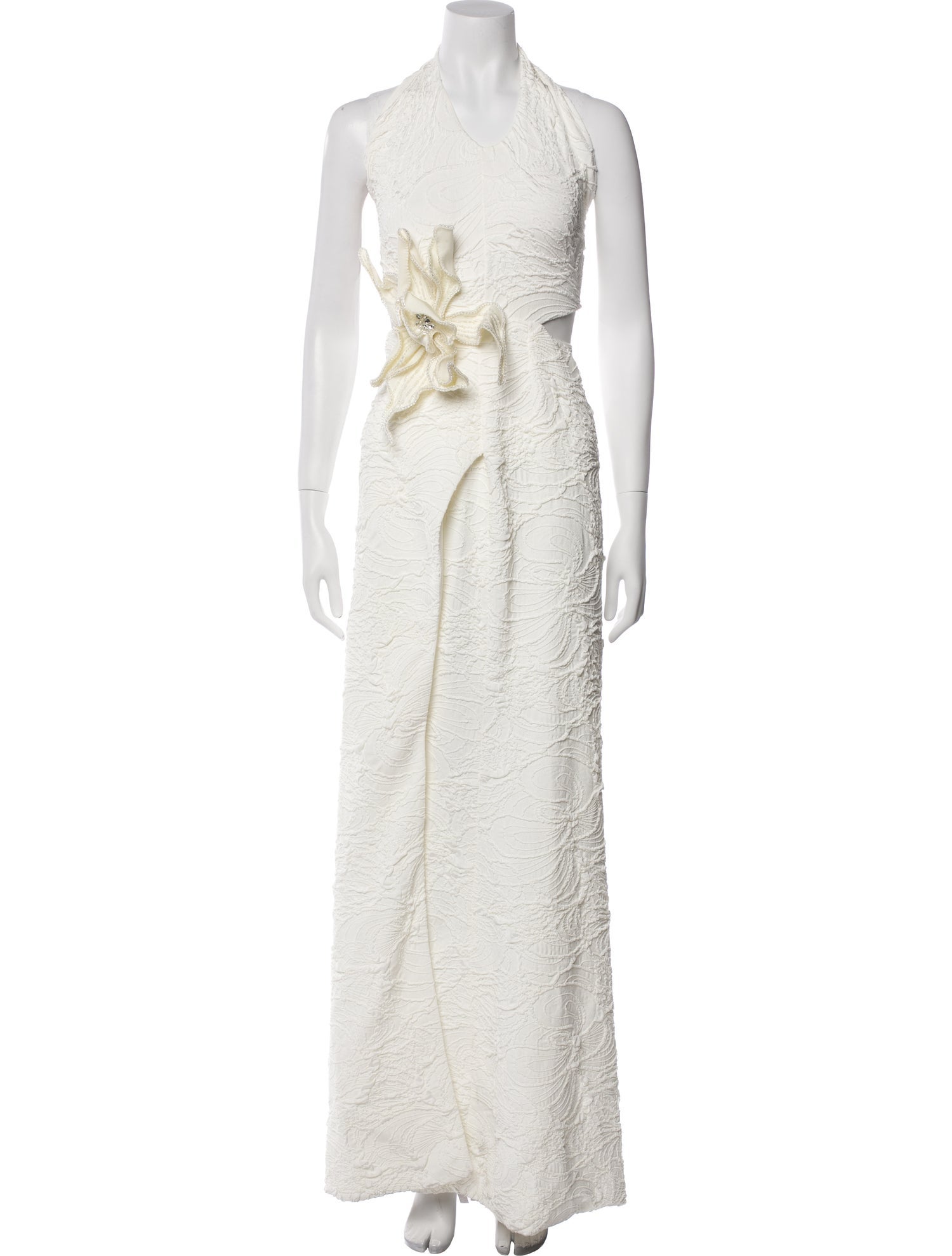 PatBO Lace Pattern Long Dress