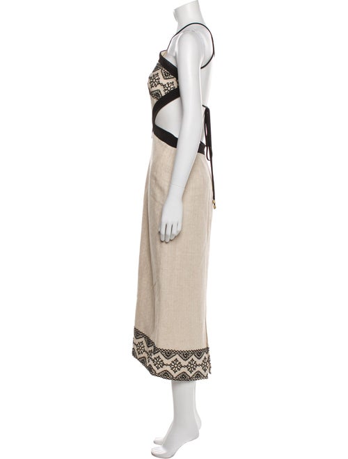 PatBO Printed Midi Length Dress