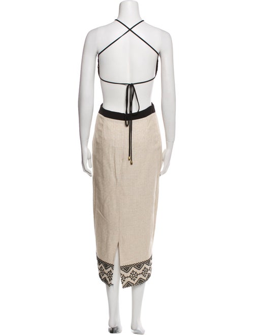 PatBO Printed Midi Length Dress