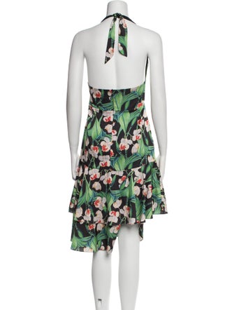 PatBO Floral Print Long Dress