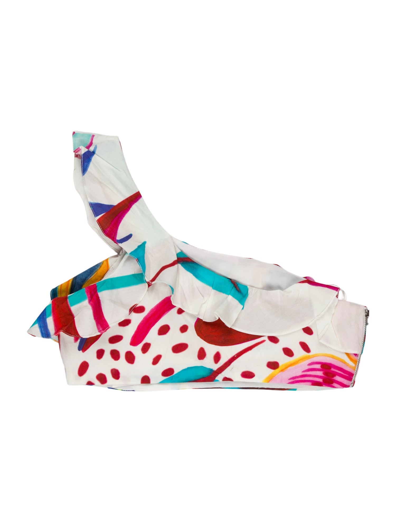 PatBO Printed Strapless Bodysuit w/ Tags