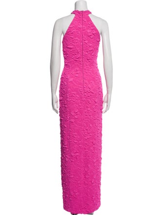 PatBO Lace Pattern Long Dress